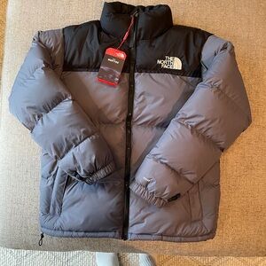The North Face Men’s Retro 1996 Gray Puffer Jacket